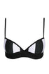 Sarda Lin Padded Plunge Bikini Top
